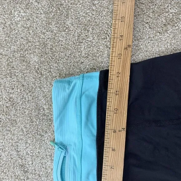 Lululemon Women Size 4 Leggings Crop Yoga Gym Back Pocket 21" Inseam 27-13 - Picture 5 of 7